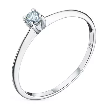 Кольцо из белого золота э0912кц10200131_blue