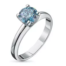 Кольцо из белого золота э0912кц11102400