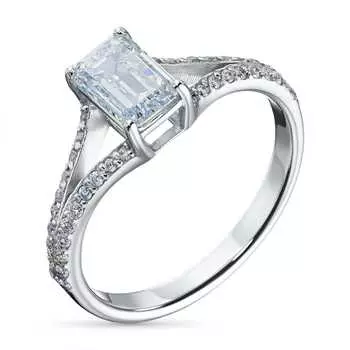 Кольцо из белого золота э0912кц11220016_white