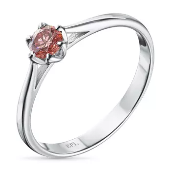 Кольцо из белого золота э4012кц05166800_pink