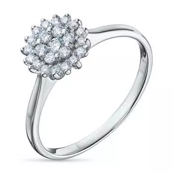 Кольцо из белого золота э4012кц06184900_white