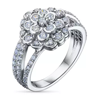 Кольцо из белого золота э4012кц07240368_white