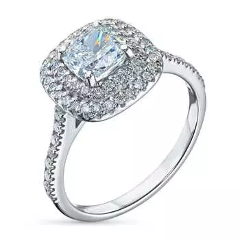 Кольцо из белого золота э4012кц08220601_white