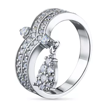Кольцо из белого золота э4012кц08240360_white
