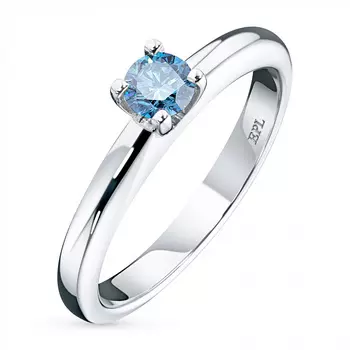 Кольцо из белого золота э4012кц11102400_blue
