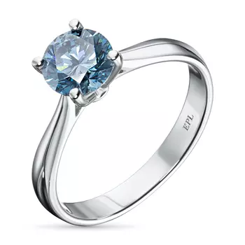Кольцо из белого золота э4012кц11210862_blue