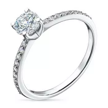 Кольцо из белого золота э4712кц01230951_white