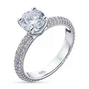 Кольцо из белого золота э4712кц03220601_white