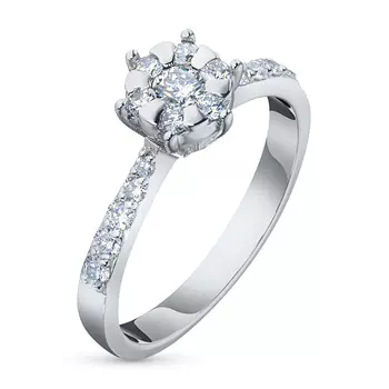 Кольцо из белого золота э4712кц04201933_white