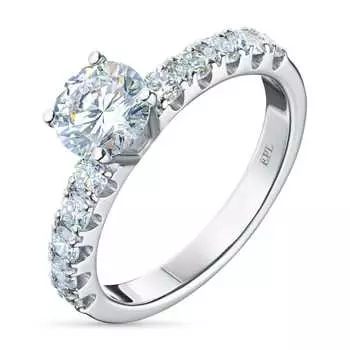 Кольцо из белого золота э4712кц04202741_white