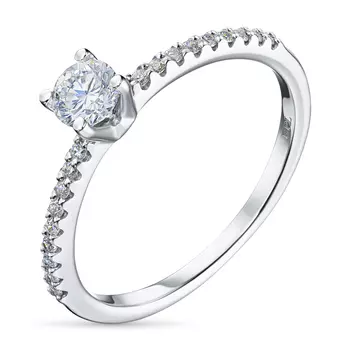 Кольцо из белого золота э4712кц04202763_white