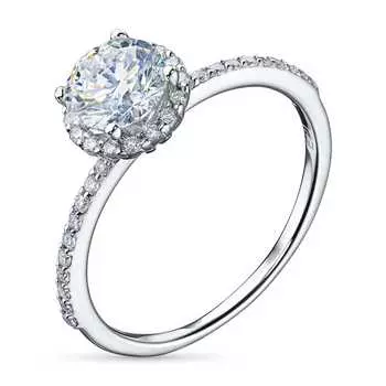 Кольцо из белого золота э4712кц04211033_white