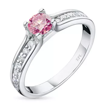 Кольцо из белого золота э4712кц04211034