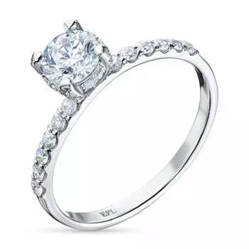 Кольцо из белого золота э4712кц06165100_white