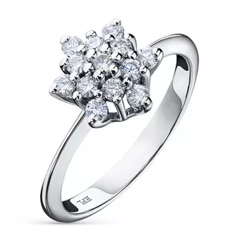 Кольцо из белого золота э4712кц06181000_white