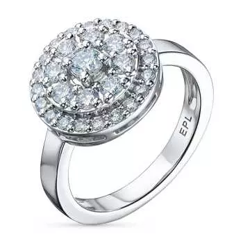 Кольцо из белого золота э4712кц07169000_white