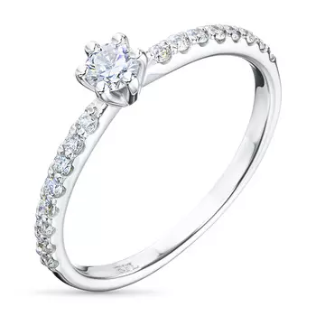 Кольцо из белого золота э4712кц07210111_white