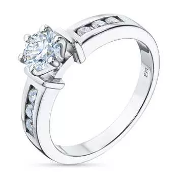Кольцо из белого золота э4712кц08151700_white