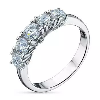 Кольцо из белого золота э4712кц08160700_white