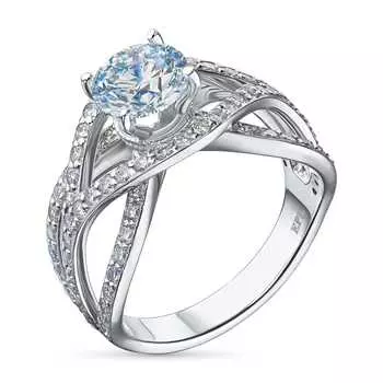 Кольцо из белого золота э4712кц08230202_white