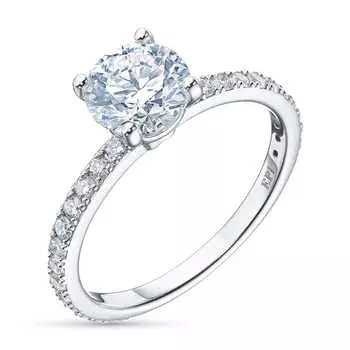 Кольцо из белого золота э4712кц08231303_white