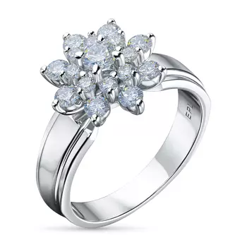 Кольцо из белого золота э4712кц09160400_white