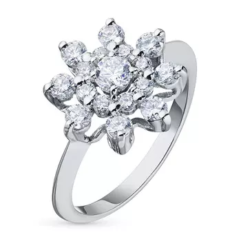 Кольцо из белого золота э4712кц10149400_white