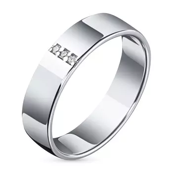 Кольцо из белого золота э4712кц10153700