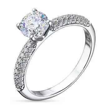 Кольцо из белого золота э4712кц10200951_white