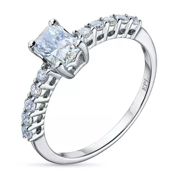 Кольцо из белого золота э4712кц10220010_white