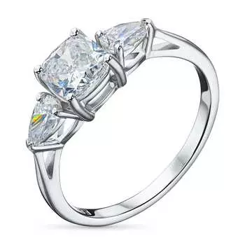 Классическое кольцо из белого золота э4712кц11231168_white