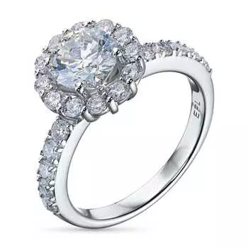 Кольцо из белого золота э4712кц11231254_white