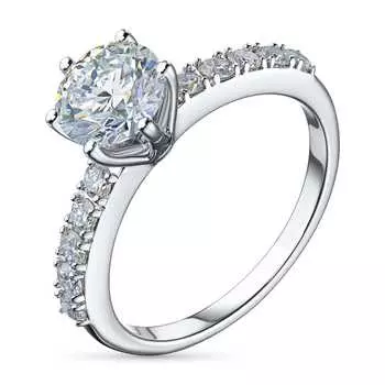 Кольцо из белого золота э4712кц11231265_white