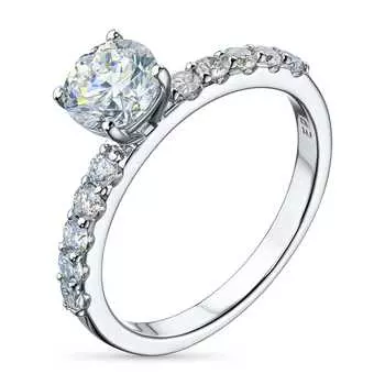 Кольцо из белого золота э4712кц11231267_white