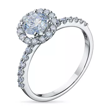 Кольцо из белого золота э4712кц12231253_white