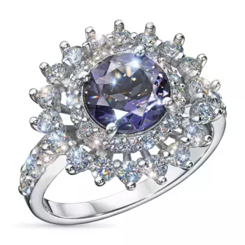 Кольцо из белого золота э4784кц04250363_white