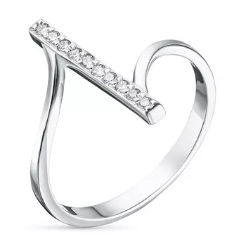 Кольцо из белого золота с бриллиантами э0901кц03210507