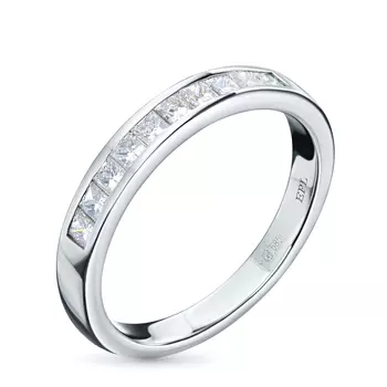 Кольцо из белого золота с бриллиантами э0901кц06220950