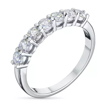 Кольцо из белого золота с бриллиантами э0901кц04220553