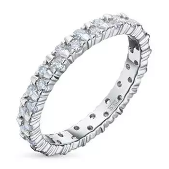 Кольцо из белого золота с бриллиантами э0901кц10220922