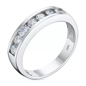 Кольцо из белого золота с бриллиантами э0901кц04220554