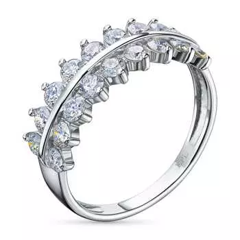 Кольцо из белого золота с бриллиантами э4001кц10200651