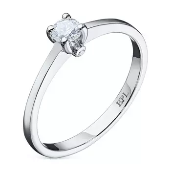 Кольцо из белого золота с бриллиантами э0901кц02150900