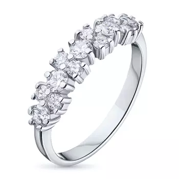 Кольцо из белого золота с бриллиантами э0901кц12142100