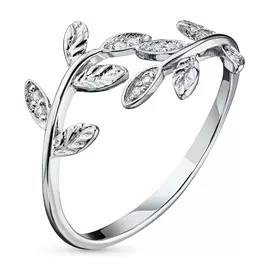 Кольцо из белого золота с бриллиантами э0901кц01157400