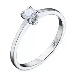 Кольцо из белого золота с бриллиантами э0901кц02150900