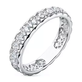 Кольцо из белого золота с бриллиантами э0901кц05210910