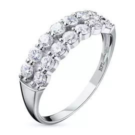 Кольцо из белого золота с бриллиантами э0901кц08149000
