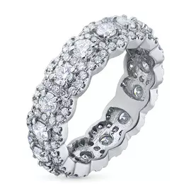 Кольцо из белого золота с бриллиантами э0901кц08188000