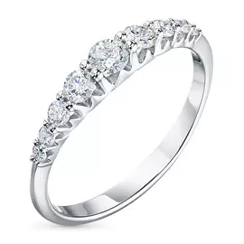 Кольцо из белого золота с бриллиантами э0901кц09200112